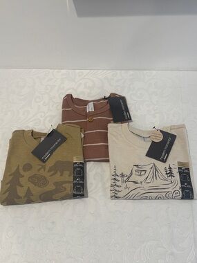 🌟3/$15🌟 Modern Moments,  Long Sleeve Tees. Size 4T.